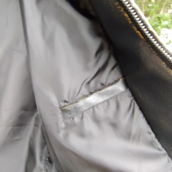 Rock And Chrome Black Faux Leather Jacket - Picture 6 of 8